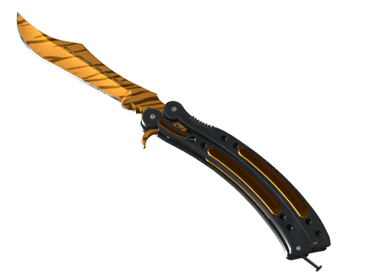 Butterfly Knife Tiger Tooth